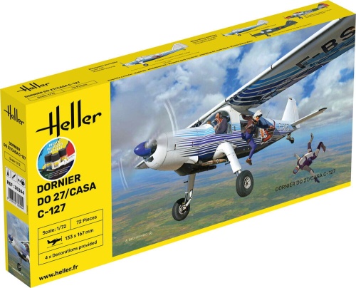 DO27/CASA C-127 1:72 Heller 35304 STARTER KIT