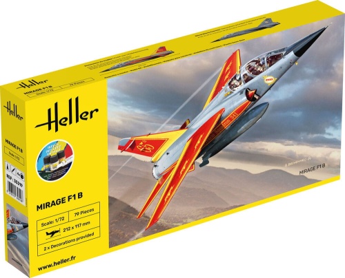 Mirage F1 1:72 Heller 35319 STARTER KIT