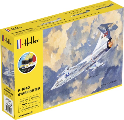 F-104G Starfighter 1:48 Heller 35520 STARTER KIT