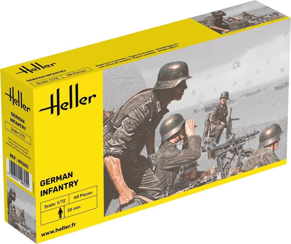 Zdjęcie główne produktu German Infantry 1:72 Heller 49605