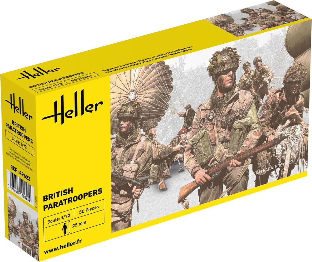 Zdjęcie główne produktu British Paratroopers 1:72 Heller 49623