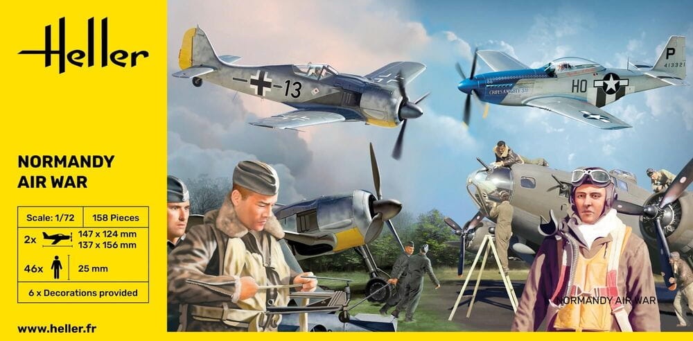 Zdjęcie dodatkowe produktu Normandy Airwar 1:72 Heller 50329