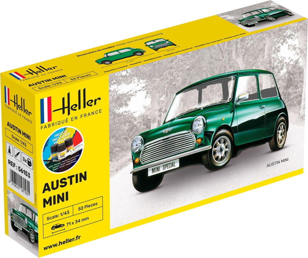 Zdjęcie główne produktu Mini 1:43 Heller 56153 STARTER KIT