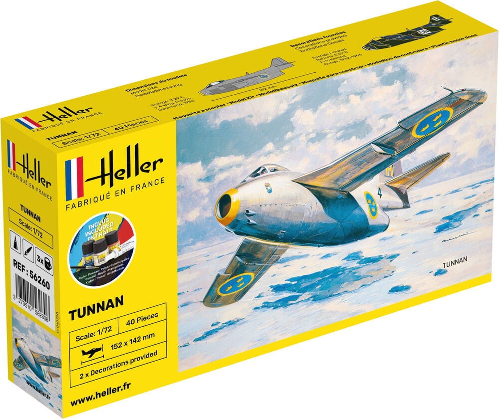 Zdjęcie główne produktu Tunnan 1:72 STARTER KIT Heller 56260
