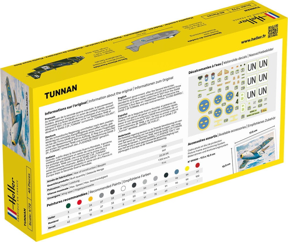 Zdjęcie dodatkowe produktu Tunnan 1:72 STARTER KIT Heller 56260