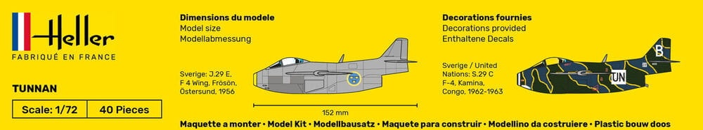 Zdjęcie dodatkowe produktu Tunnan 1:72 STARTER KIT Heller 56260