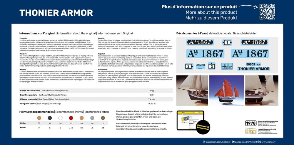 Zdjęcie dodatkowe produktu Thonier Armor 1:125 Heller 56609 STARTER KIT