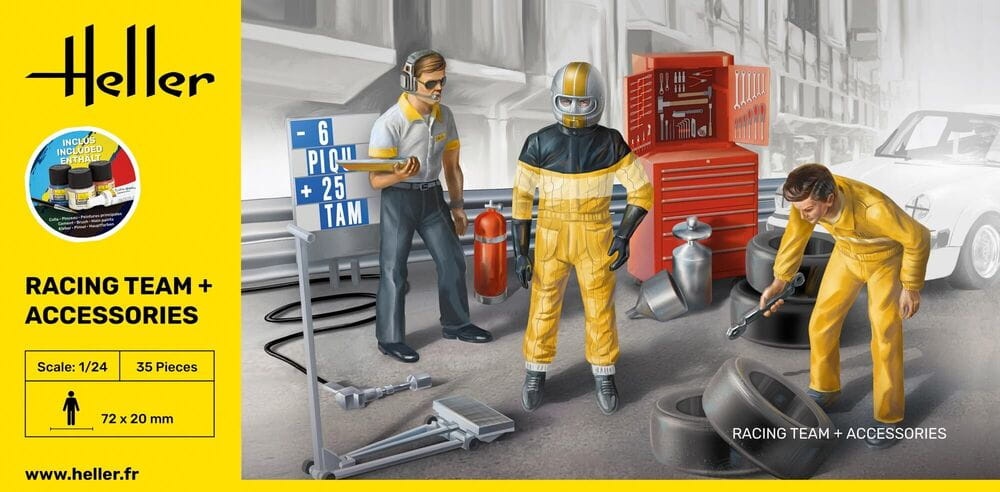 Zdjęcie dodatkowe produktu Racing Team 1:24 Heller 58750 STARTER KIT