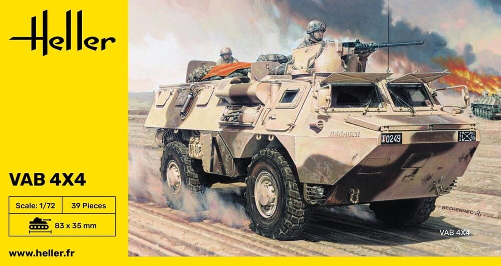 Zdjęcie dodatkowe produktu VAB 4X4 1:72 Heller 79898