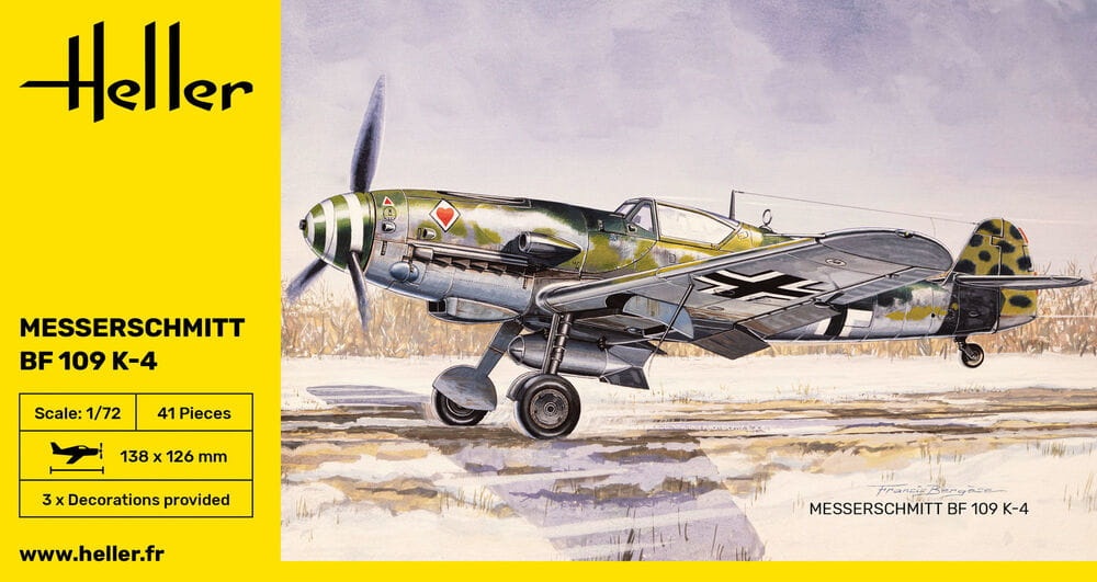 Zdjęcie dodatkowe produktu Messerschmitt Bf 109 K-4 1:72 Heller 80229