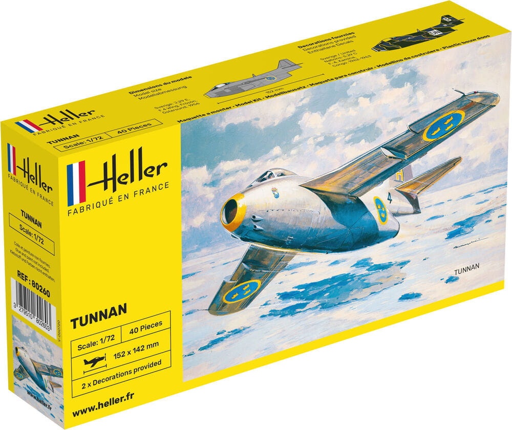 Zdjęcie główne produktu Tunnan 1:72 Heller 80260