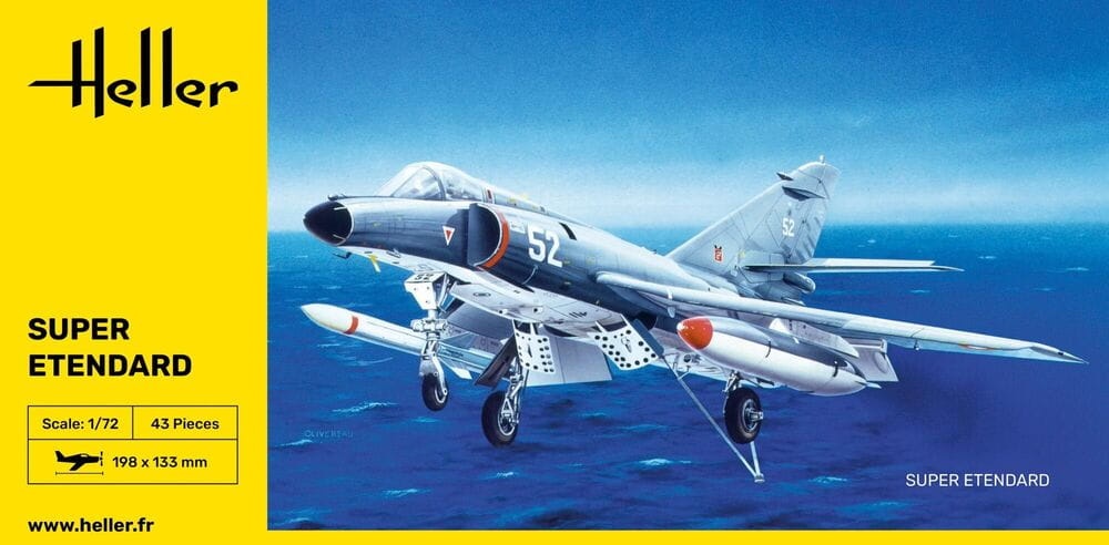 Zdjęcie dodatkowe produktu Super Etendard 1:72 Heller 80360