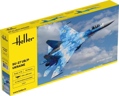 SU-27 UB/P Ukraine 1:72 Heller 80371