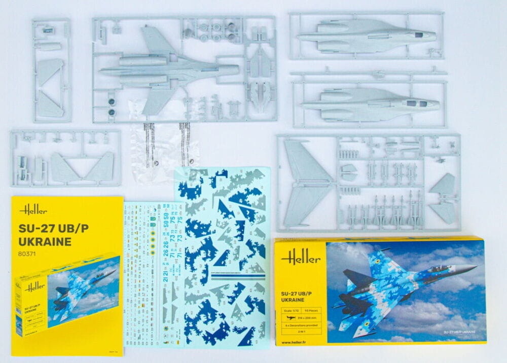 Zdjęcie dodatkowe produktu SU-27 UB/P Ukraine 1:72 Heller 80371