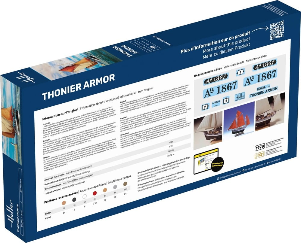 Zdjęcie dodatkowe produktu Thonier Armor 1:125 Heller 80609