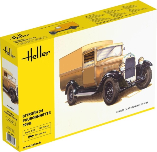 Citroen C4 Fourgonnette 1928 1:24 Heller 80703