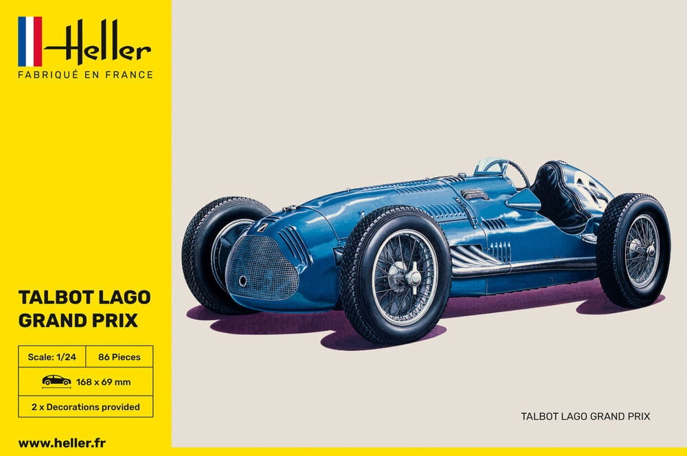 Zdjęcie dodatkowe produktu Talbot Lago Grand Prix 1:24 Heller 80721