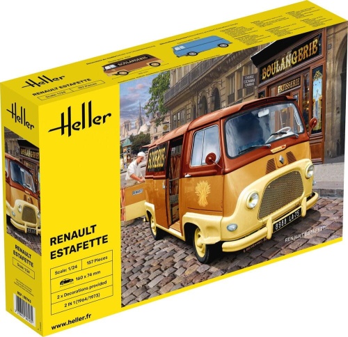 Renault Estafette New Mould 1:24 Heller 80743