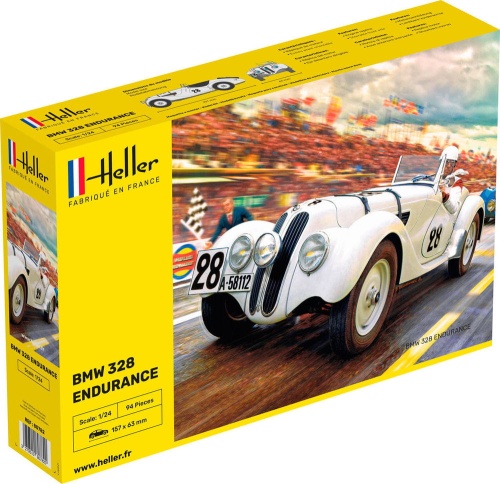 BMW 328 Endurance 1:24 Heller 80782