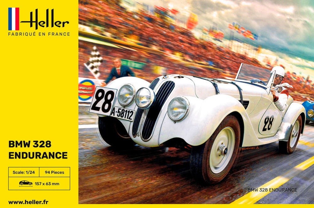 Zdjęcie dodatkowe produktu BMW 328 Endurance 1:24 Heller 80782