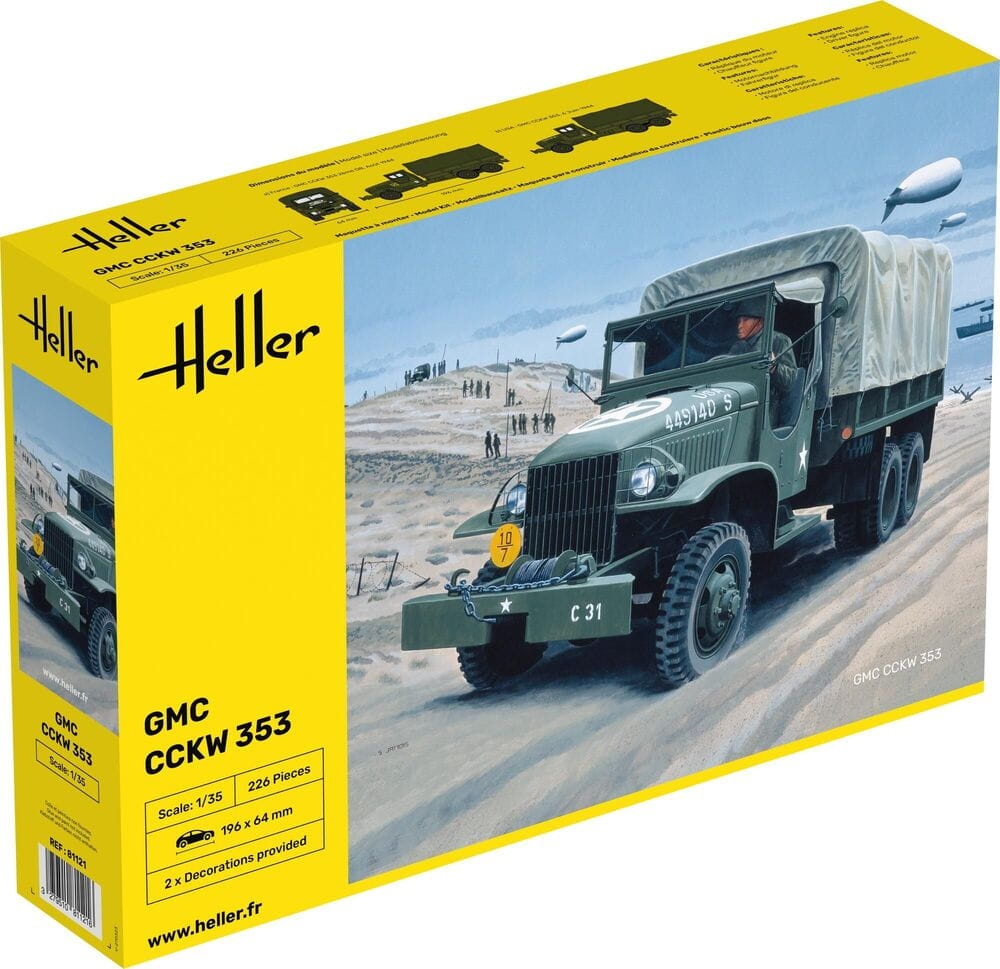 Zdjęcie główne produktu GMC US-Truck 1:35 Heller 81121