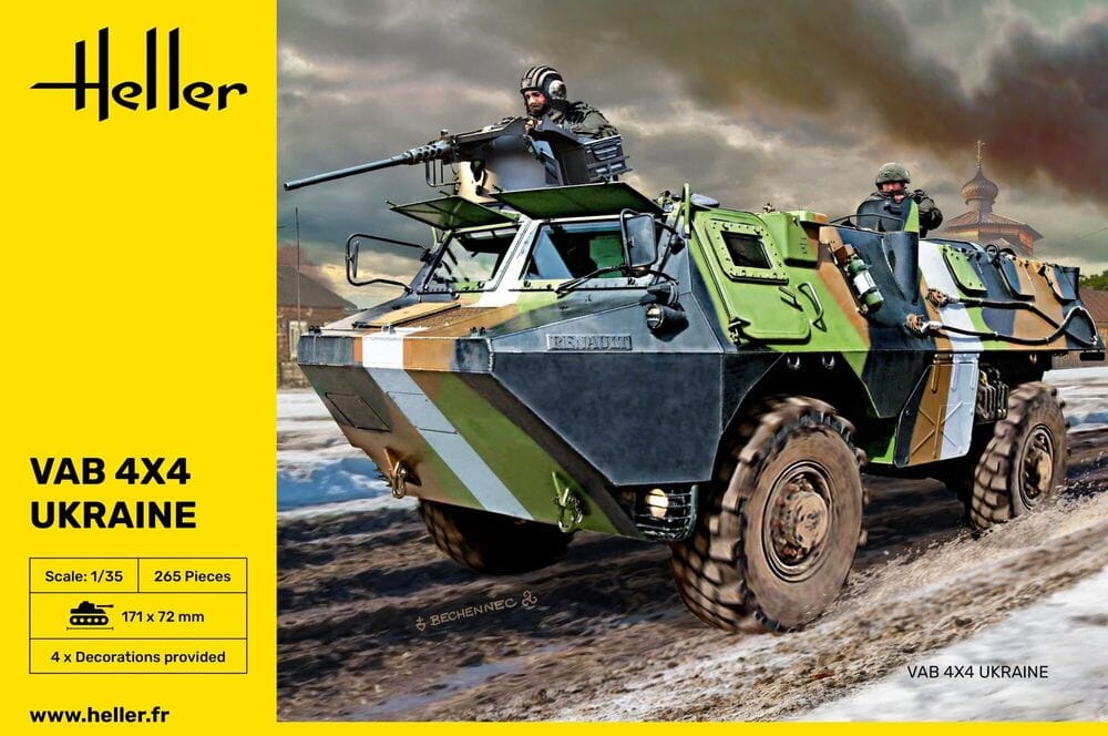 Zdjęcie dodatkowe produktu VAB 4x4 Ukraine 1:35 Heller 81130