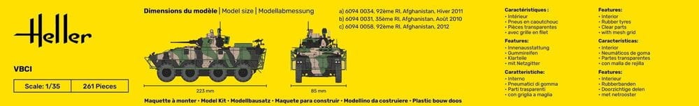 Zdjęcie dodatkowe produktu VBCI 1:35 Heller 81147