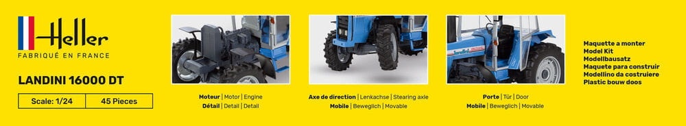 Zdjęcie dodatkowe produktu Landini 16000 DT 1:24 Heller 81403