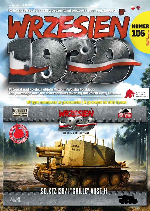Zdjęcie główne produktu Sd.Kfz 138/1 Grille Ausf. H 1:72 First To Fight PL106