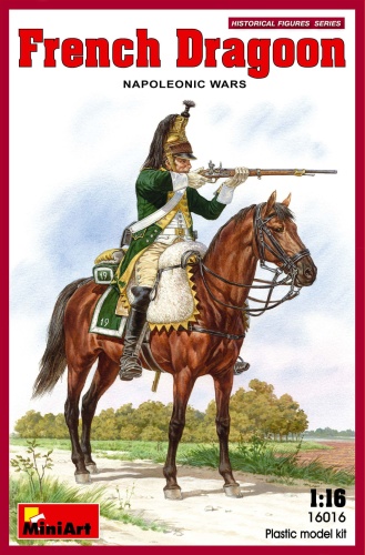 French Dragoon Napoleonic Wars 1:16 MiniArt 16016