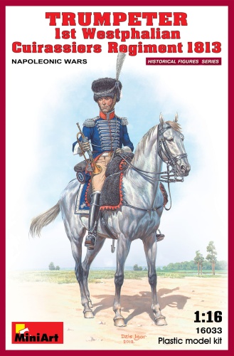 Trumpeter 1st Westphalian Cuirassiers Regiment 1813 1:16 MiniArt 16033