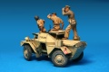 Zdjęcie dodatkowe produktu Dingo Mk.1b British Scout Car W/crew 1:35 MiniArt 35067