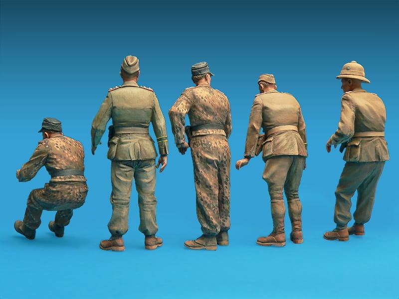 Zdjęcie dodatkowe produktu German Armored Car Crew 1:35 MiniArt 35072
