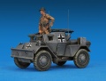 Zdjęcie dodatkowe produktu Dingo Mk.ii Scout Car W/crew Pz.kmpf. Mk.i 202(e) 1:35 MiniArt 35074