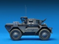 Zdjęcie dodatkowe produktu Dingo Mk.ii Scout Car W/crew Pz.kmpf. Mk.i 202(e) 1:35 MiniArt 35074