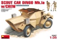 Zdjęcie główne produktu Scout Car Dingo Mk.1a W/crew 1:35 MiniArt 35087