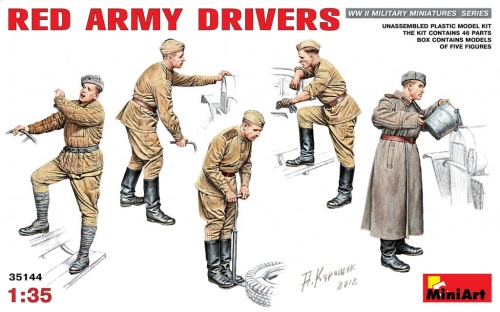Red Army Drivers 1:35 MiniArt 35144