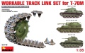 Zdjęcie główne produktu Workable Track Link Set For T-70 1:35 MiniArt 35146
