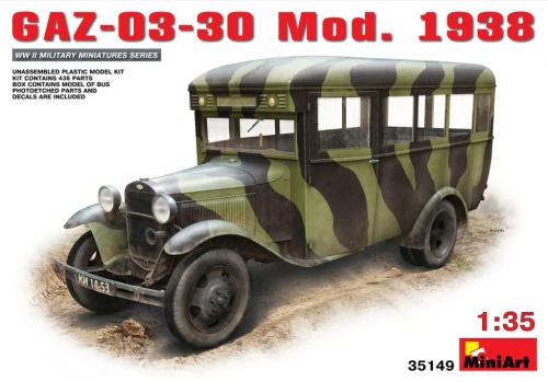 Gaz-03-30 Mod. 1938 1:35 MiniArt 35149