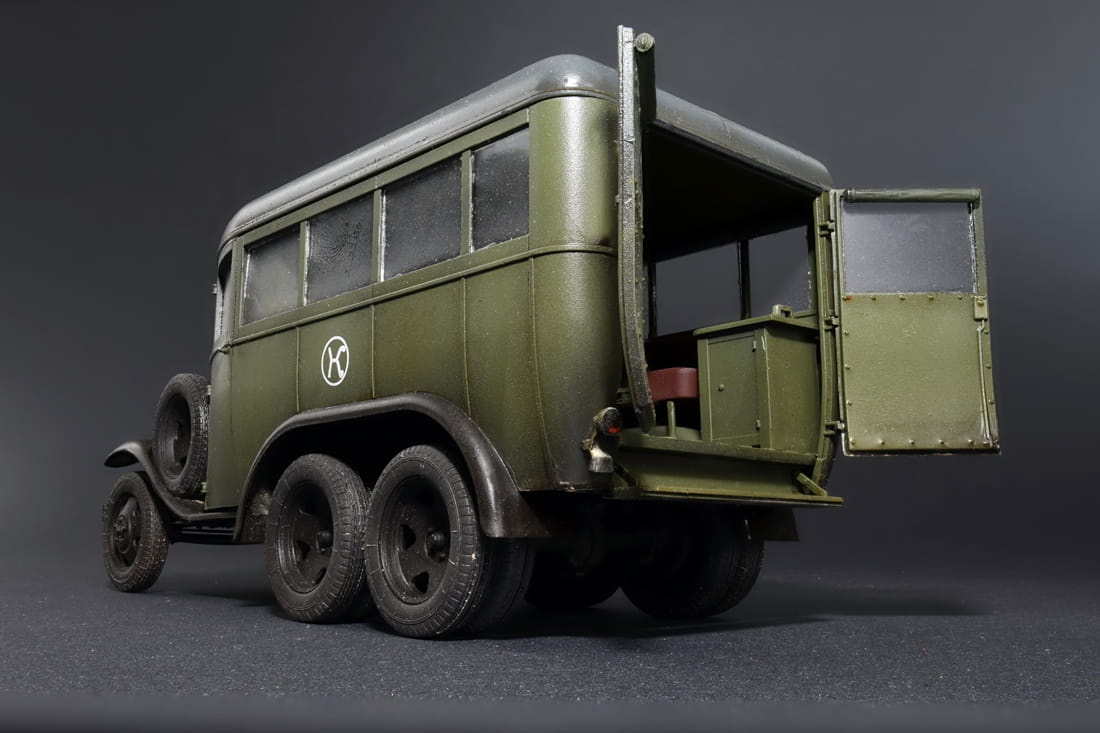 Zdjęcie dodatkowe produktu Gaz-05-193 Staff Bus 1:35 MiniArt 35156