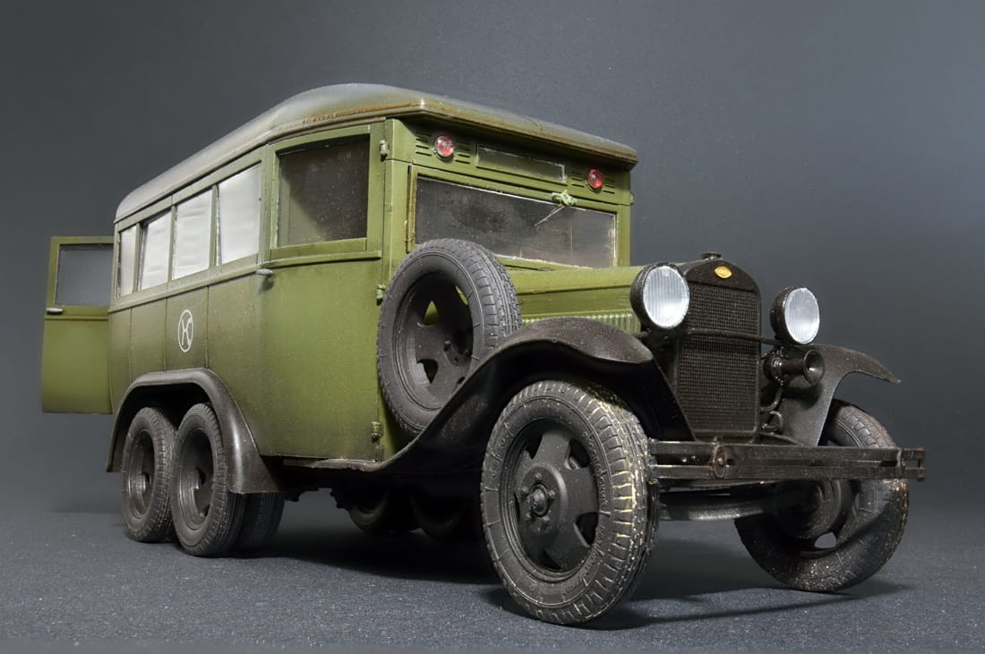 Zdjęcie dodatkowe produktu Gaz-05-193 Staff Bus 1:35 MiniArt 35156