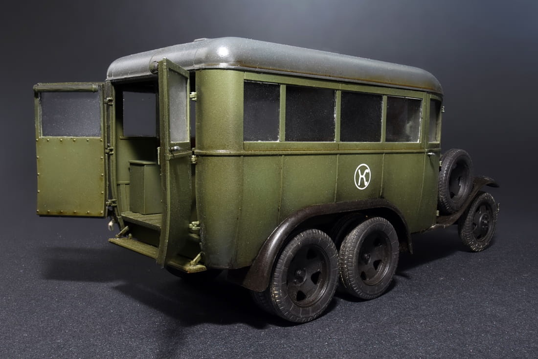 Zdjęcie dodatkowe produktu Gaz-05-193 Staff Bus 1:35 MiniArt 35156