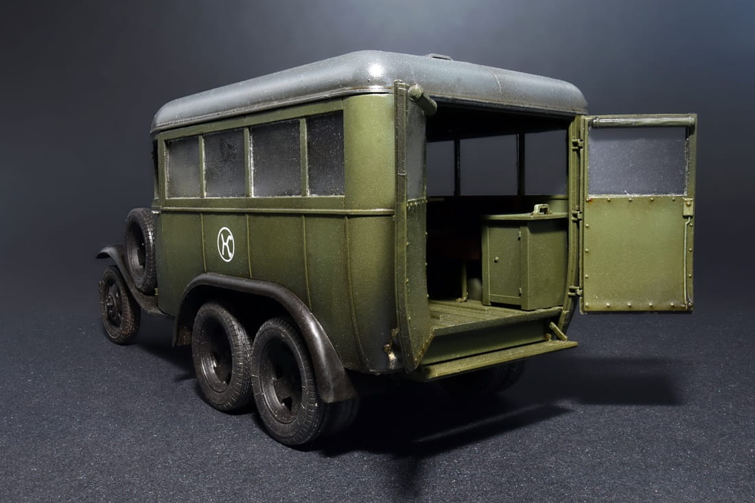Zdjęcie dodatkowe produktu Gaz-05-193 Staff Bus 1:35 MiniArt 35156