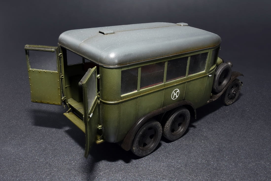 Zdjęcie dodatkowe produktu Gaz-05-193 Staff Bus 1:35 MiniArt 35156