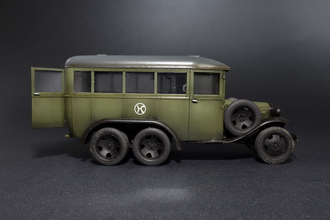 Zdjęcie dodatkowe produktu Gaz-05-193 Staff Bus 1:35 MiniArt 35156