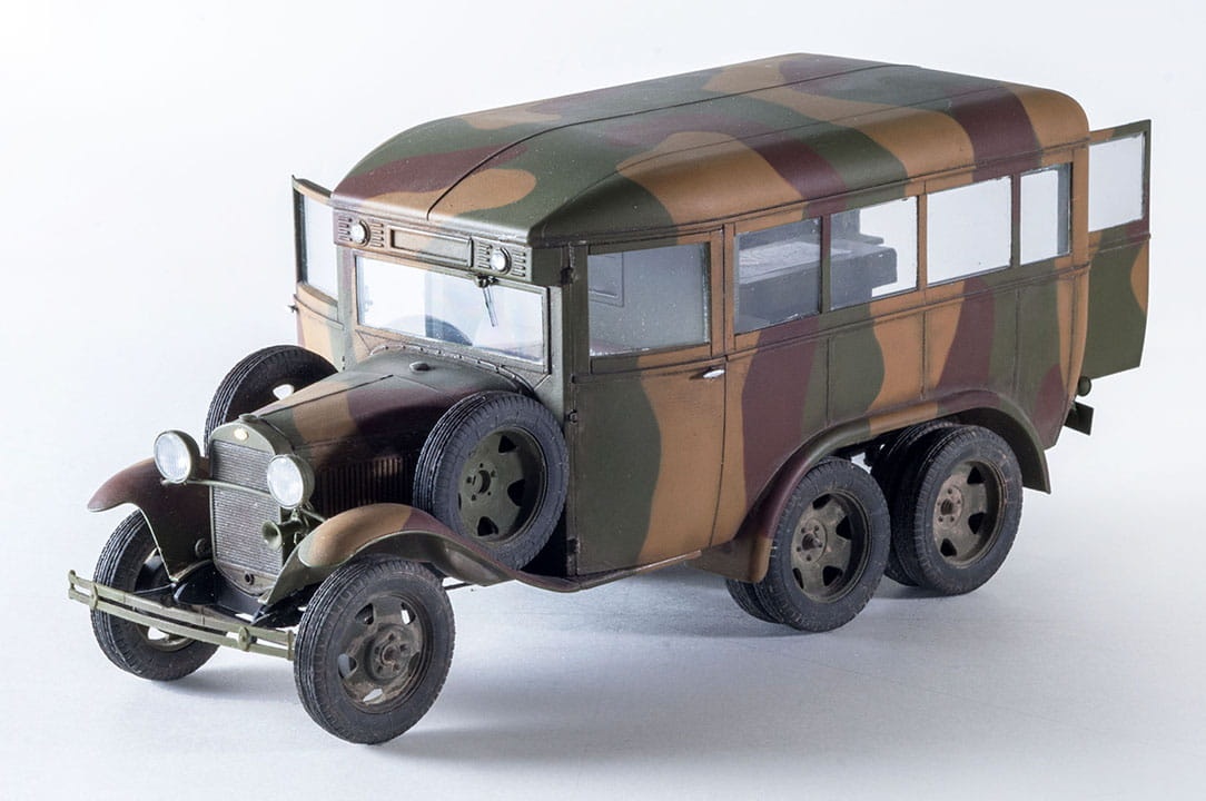 Zdjęcie dodatkowe produktu Gaz-05-193 Staff Bus 1:35 MiniArt 35156