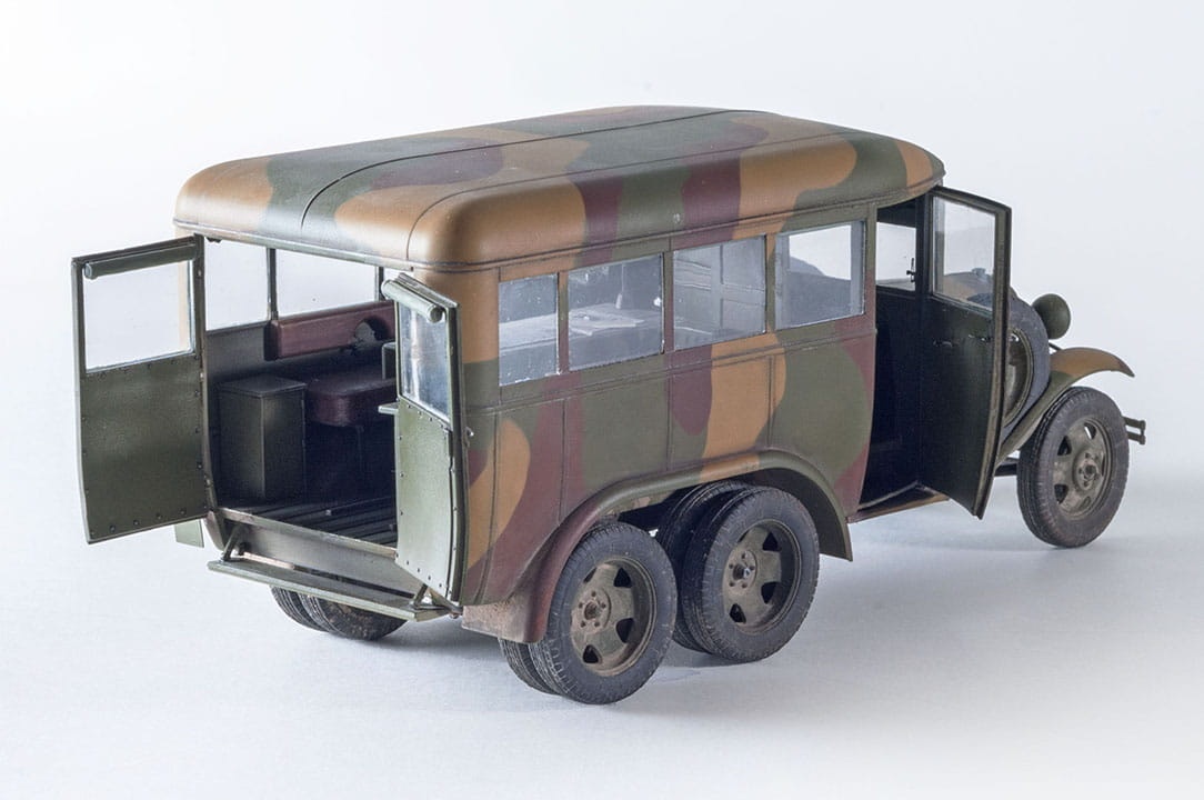 Zdjęcie dodatkowe produktu Gaz-05-193 Staff Bus 1:35 MiniArt 35156