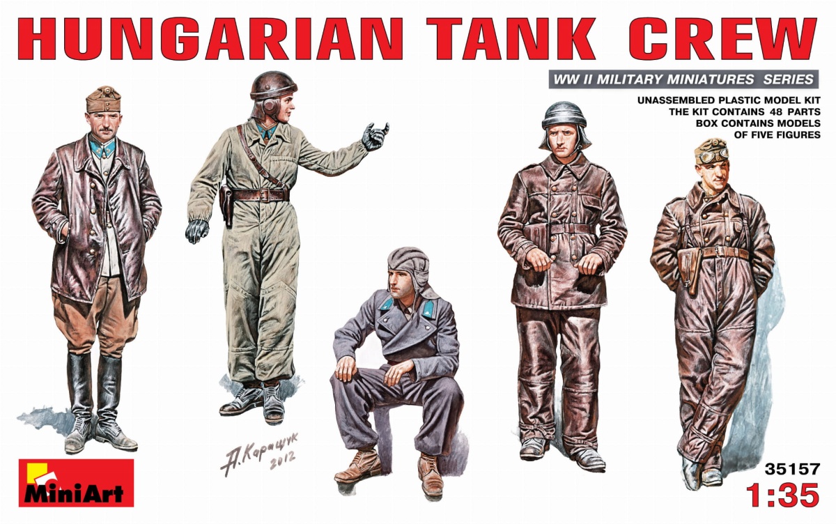 Zdjęcie główne produktu Hungarian Tank Crew 1:35 MiniArt 35157