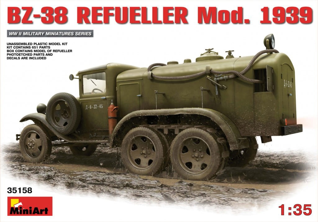 Zdjęcie główne produktu Bz-38 Refueller Mod. 1939 1:35 MiniArt 35158