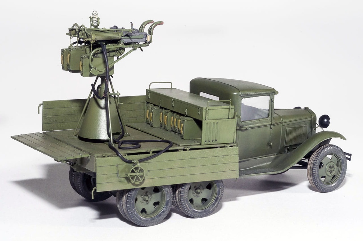 Zdjęcie dodatkowe produktu Gaz-aaa W/quad M4 Maxim 1:35 MiniArt 35177